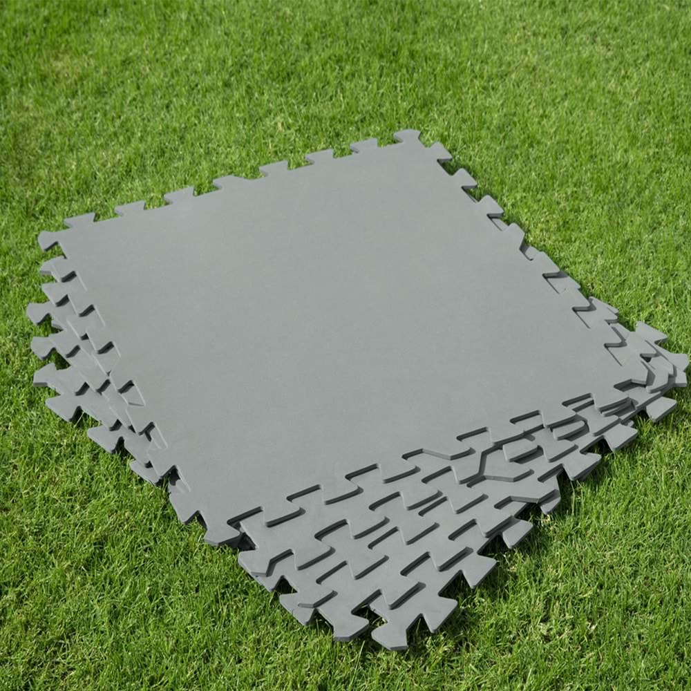 Bestway İntex Havuzlarla Uyumlu 50 cm x 50 cm Parçalı Zemin Koruyucu, 9'lu Paket 58639