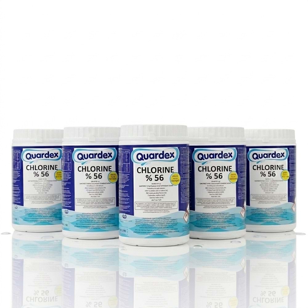 Bestway İntex Havuzlarla Uyumlu Quardex 5Kg Tablet Klor 56 Granül