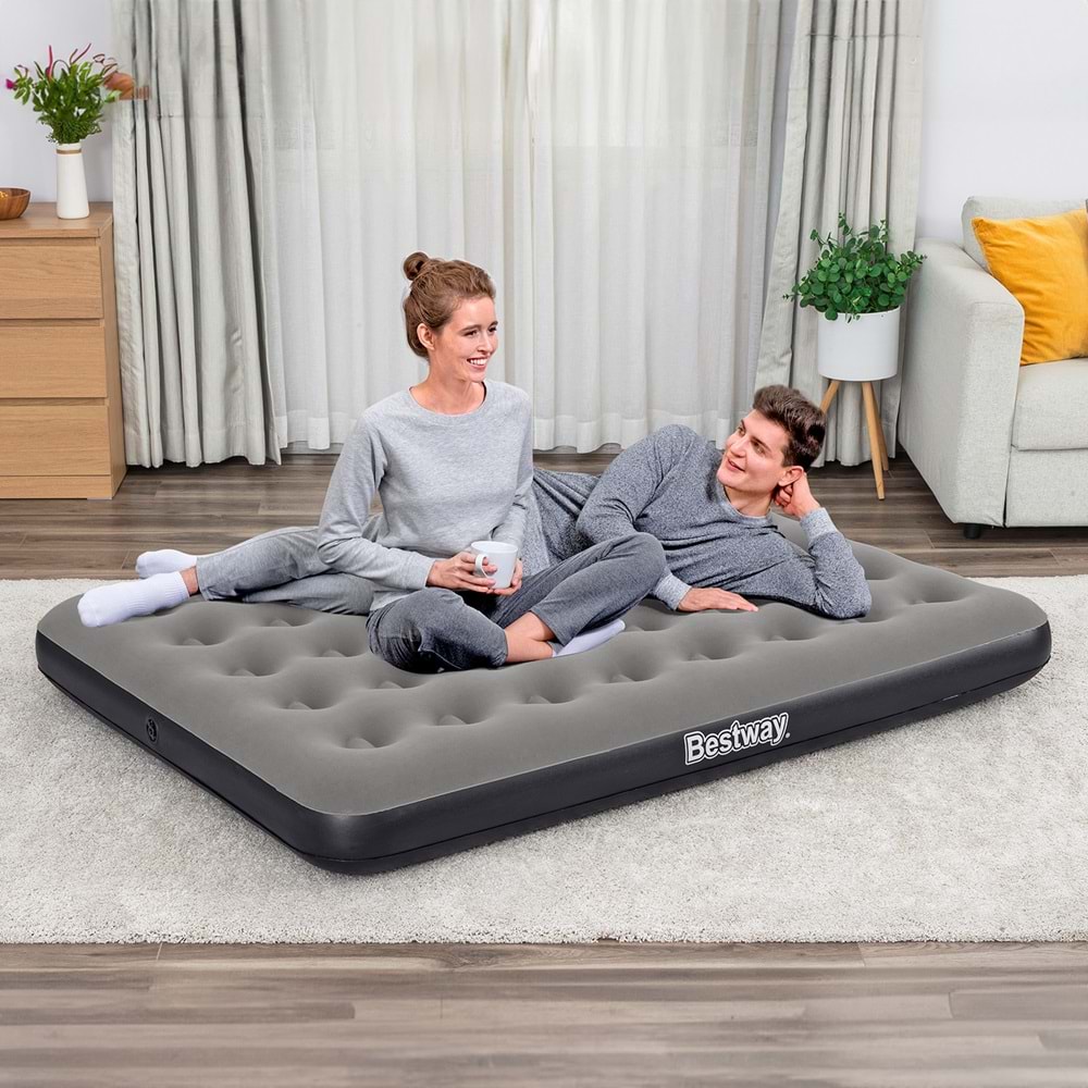 Bestway Ultra Queen 2 Kişilik Şişme Yatak 191x137x22cm 671GZ