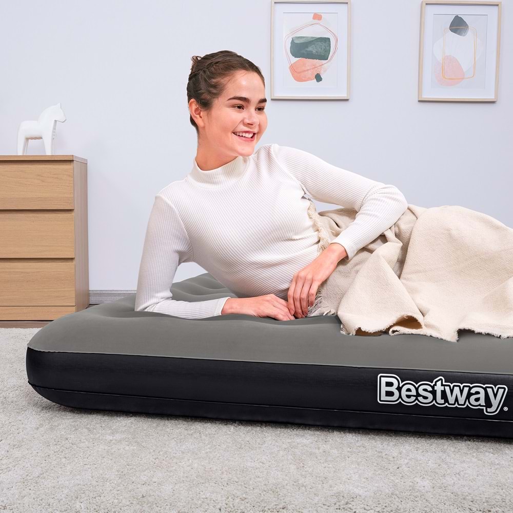 Bestway Ultra King 3 Kişilik Şişme Yatak 203x183x22cm 671HC