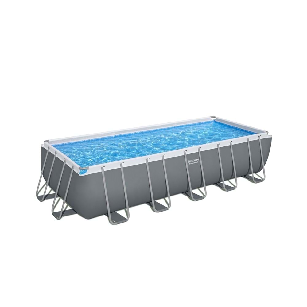Bestway Power Steel Gölgelikli Prefabrik Yer Üstü Havuz Seti 549 cm x 274 cm x 132 cm 5619Q BW598