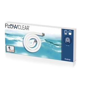 Bestway İntex Havuzlarla Uyumlu Devirdaim Motoru Hortumu 3metre 3.8cm çap 58368
