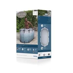 Lay-Z-Spa Soğuk Terapi Buz Banyosu Küveti, 2 Kişilik 6002N