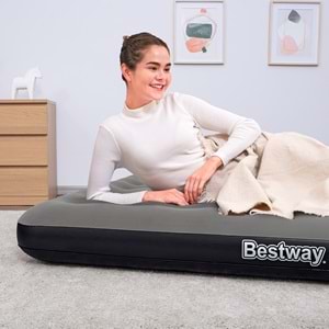 Bestway Ultra King 3 Kişilik Şişme Yatak ve Elektrikli Pompa 203x183x22cm 671HC BW147