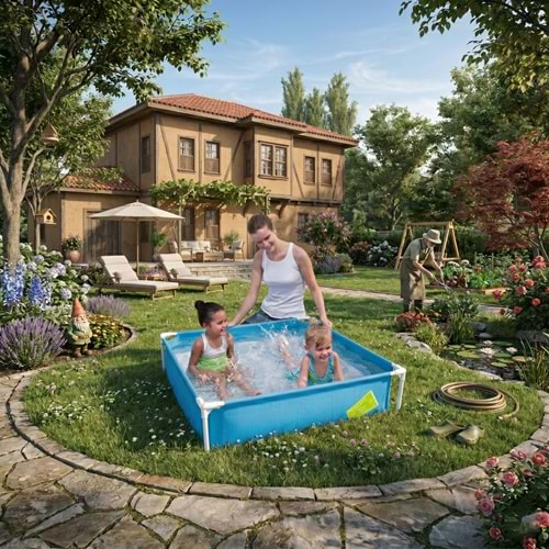 Prefabrik Çocuk Havuzu Mavi 56217