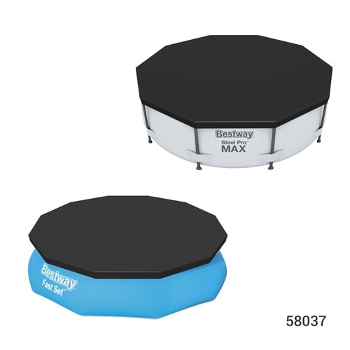 Bestway İntex Havuzlarla Uyumlu Üst Kapama Bezi 366cm 58037
