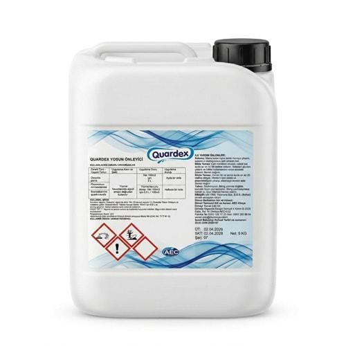 Bestway İntex Havuzlarla Uyumlu Quardex 5 Lt Yosun Önleyici