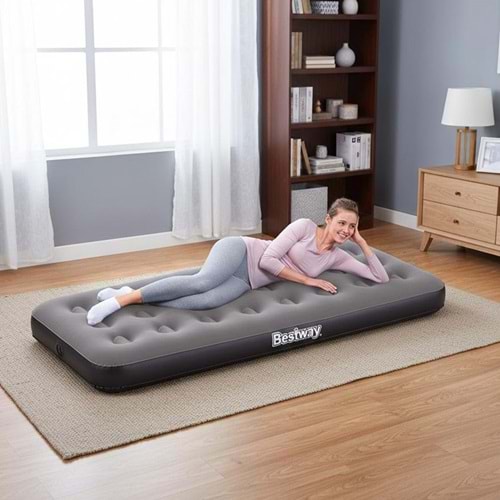 Teşhir Ürün - Bestway Single Tek Kişilik Şişme Yatak 185x76x22cm 671GY
