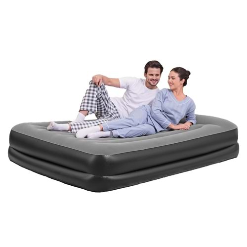 Teşhir Ürün - Bestway 67403 Çift Kişilik Şişme Yatak Pompa 203x152x46cm