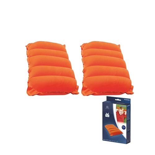 Bestway 2 Adet Şişme Yastık Turuncu 67485
