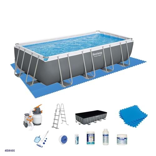 Bestway Büyük Prefabrik Havuz Seti 549x274x122cm 56466 BW495