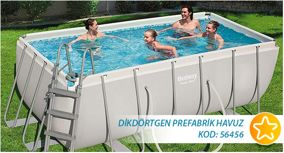 Dikdörtgen Büyük Prefabrik Havuz