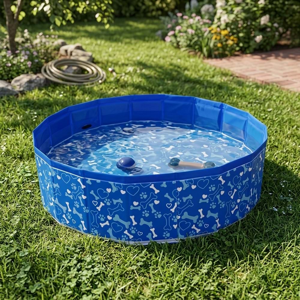Katlanabilir Köpek Havuzu – 120 cm x 30 cm 51144S
