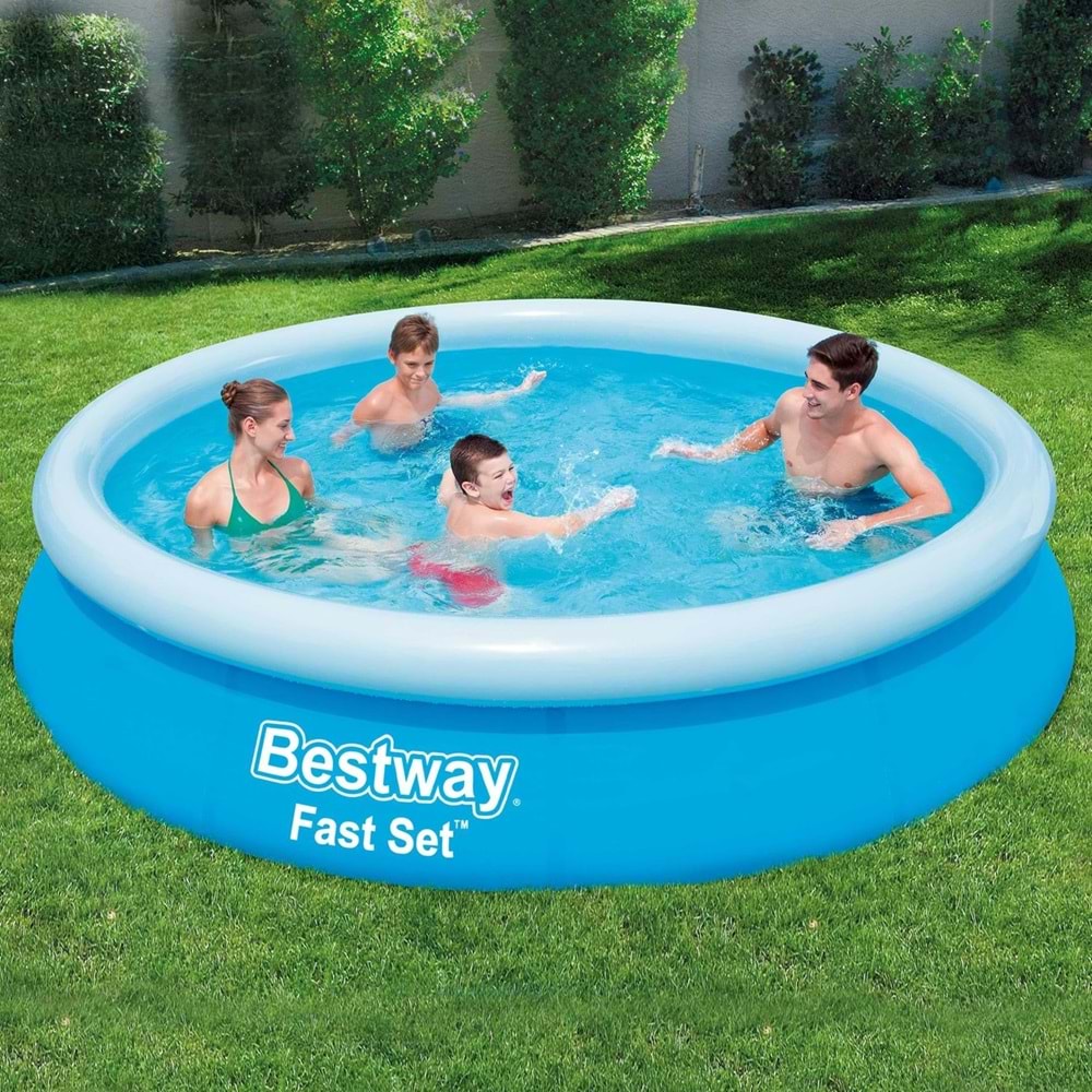 Bestway ® 57273 Fast Set™ Çember Şişme Havuz, 3.66 m x 76 cm