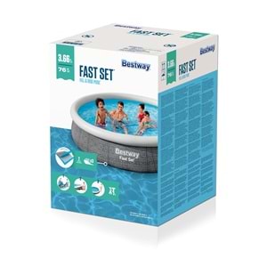 Bestway Büyük Şişme Havuz 3.66 m x 76 cm 57443