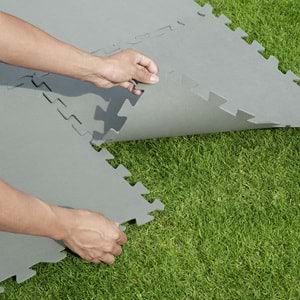 Bestway İntex Havuzlarla Uyumlu 50 cm x 50 cm Parçalı Zemin Koruyucu, 9'lu Paket 58639