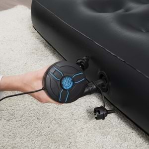 Bestway Elektrikli Priz Girişli Otomatik Şişirme Pompası 62252