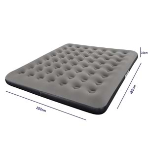 Bestway Ultra King 3 Kişilik Şişme Yatak 203x183x22cm 671HC