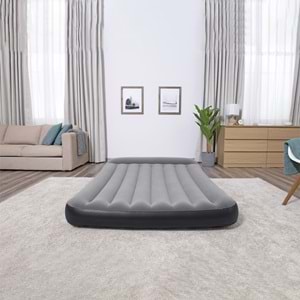 Bestway Elektrikli 191cm x 137cm x 30cm Çift Kişilik Şişme Yatak 67462