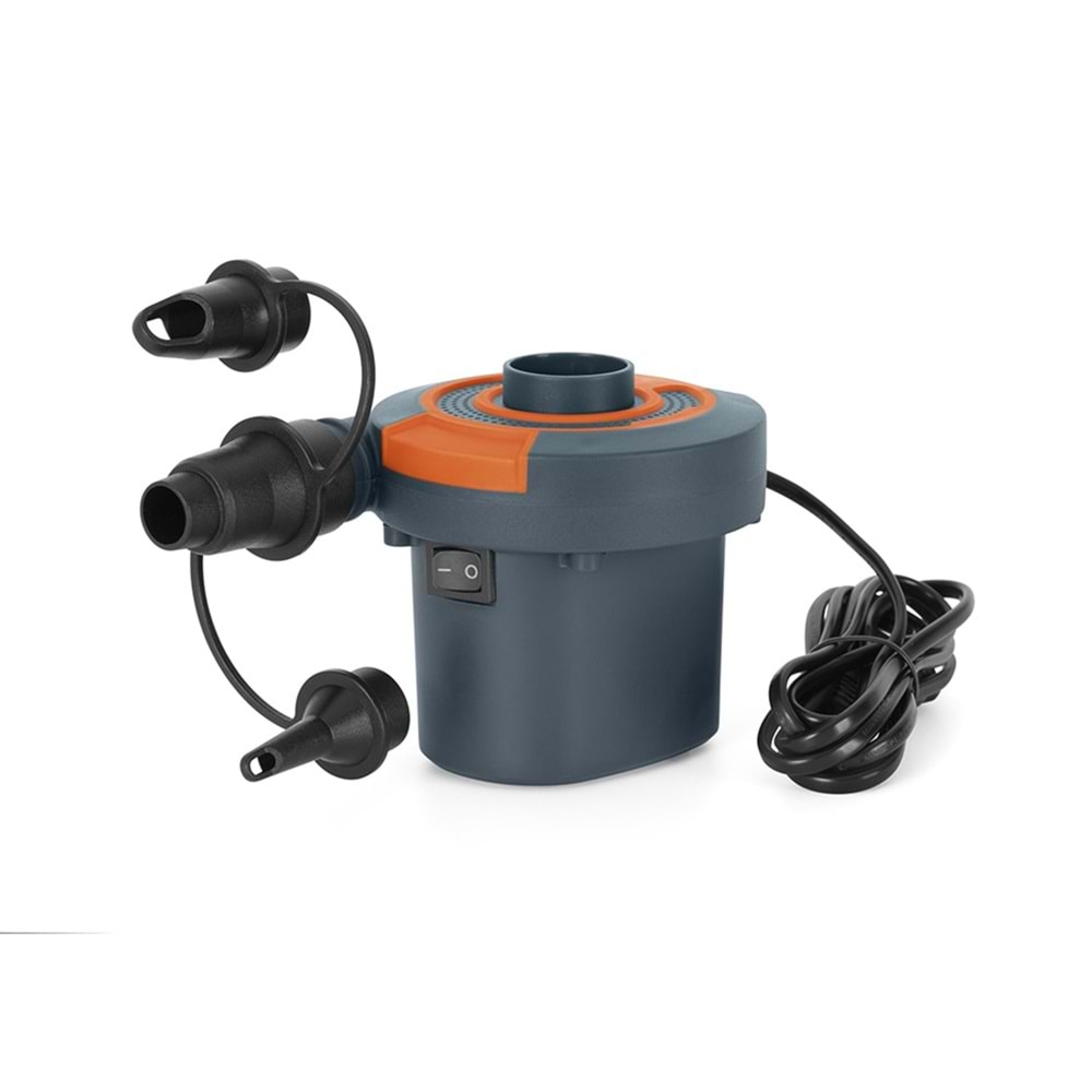 Bestway Ultra Queen 2 Kişilik Şişme Yatak + Elektrikli Pompa ve Yastık Hediyeli 191x137x22cm 671GZ BW145