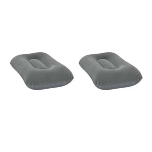 Bestway Ultra Queen 2 Kişilik Şişme Yatak + El Pompası ve Yastık Hediyeli 191x137x22cm 671GZ BW146
