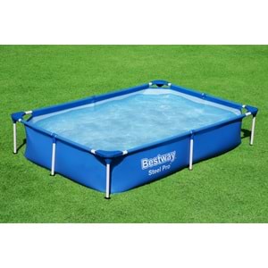 BESTWAY DİKDÖRTGEN PREFABRİK HAVUZ SET BW449 56401 (221 cm x 150 cm )