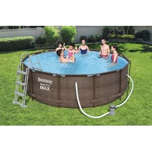 Bestway Yuvarlak Prefabrik Gölgelikli Full Havuz Seti 366x100cm BW573 56709