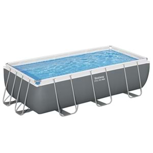 Bestway Gölgelikli Prefabrik Dikdörtgen Havuz Seti 404 cm x 201 cm x 100 cm 56441 BW593
