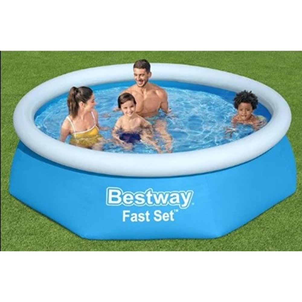 Bestway ® 57450 Fast Set™ Çember Şişme Havuz Seti 2.44 M X 61 Cm